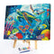 DIY Oil Painting By Numbers Kits Turtle Acrylic Color Drawing Picture Home Decor
