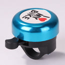 Bike Bell Horn Clear Loud Sound Alarm Bicycle Handlebar Ring Safety (Blue) Newly