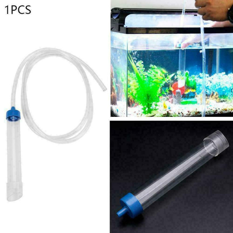 Aquarium Fish Tank Gravel Cleaner Syphon Water Changer Siphon Hose M6J6 Q1J2