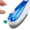 1000W Garment Clothes Ironing Steamer Brush Electric Steam Iron (Blue EU) Newly
