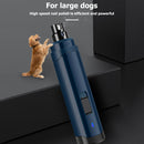 USB Cat Dog Electric Nail Claw Clippers Automatic Pet Nails Polisher Cutter