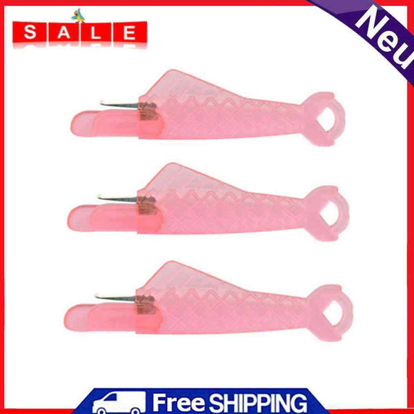 3pcs Fish Type Automatic Needle Threader Mini Portable Quick Needle Inserter