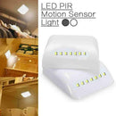 Wireless PIR Motion Sensor Night Light 7 LED Cabinet Battery Lamp Y7Q0 S H4I6