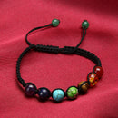 7 Chakra Healing Balance Beads Bracelet Yoga Life Energy Bracelet Jewelry