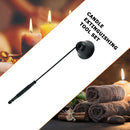 21cm Stainless Steel Wick Snuffer Household Candle Extinguish Tool (Black) Newly