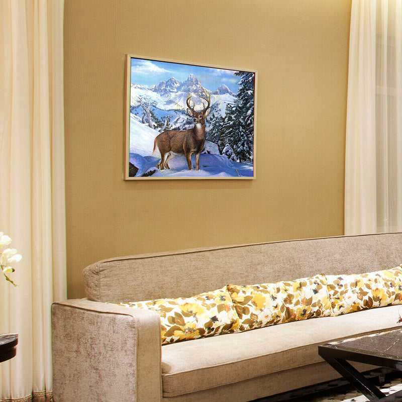 Deer 5D DIY Full Round Drill Diamond Painting Women Manual Mosaic Kits for Decor