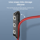 3 in 1 Magnetic Cable Plug Case Portable Magnet Charger Connector Storage Box