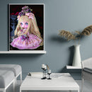 5D DIY Girl Special Shaped Diamond Painting Cross Stitch Mosaic Kits Wall Art