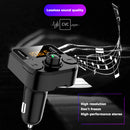2 USB Fast Charger Bluetooth-compatible MP3 FM Receiver Transmitter for Car