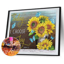 5D Diamond Painting floral alphabet Partial Special Shape Drill Art