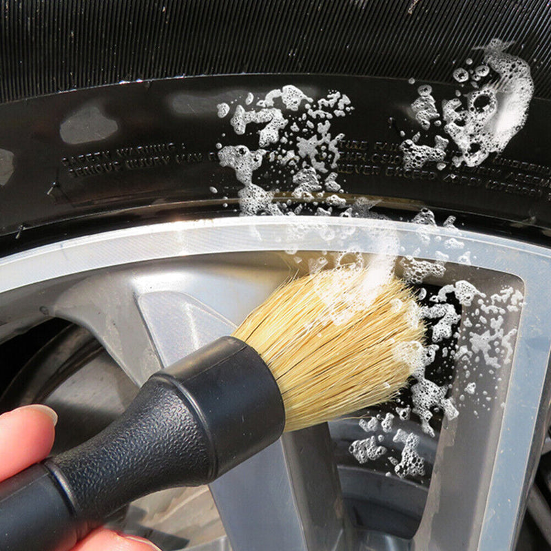Car Cleaning Brush Dust Cleaning Wash Set Car Detail Brushes