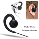 Handy Walkie Talkie Headphones Headset Earphones Radio Earphones Ergonomic