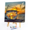 DIY Paint By Number Kit Frameless Scenery in Cup Handpainted Canvas Wall Decor