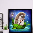 Rhinestone Crafts 5D DIY Diamond Embroidery Painting Mosaic Hedgehog Bead Art