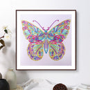 Partial Special Shape Drill Diamond Painting Butterfly Rhinestone Picture Newly