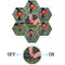 100pcs/Lot Head 1/4 '' Hose Garden Irrigation Micro Material Flow