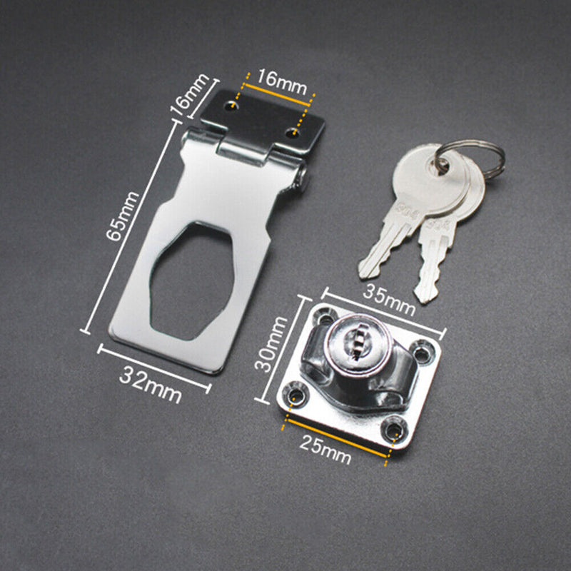 Punch-Free Drawer Lock Anti-Theft Home Office Stainless Steel Cabinet Door Lo