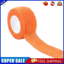 Self Adhesive Wrap Elastic Bandage Cross Stitch Finger Protector (Orange)