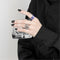 Women's Ring Little Daisy Small Enamel Pattern Ring Adjustable For women|girls