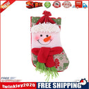 Small Christmas Pendant Knitted Socks Candy Bags Festival Decor Gift Bag(2)
