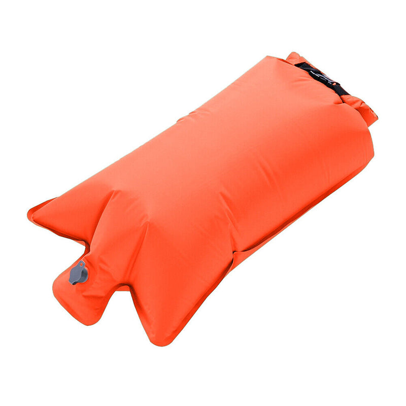 Outdoor Inflatable Mattress Bag Ultralight Camp Hiking Air Pouch (Orange) Newly