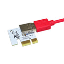 Mining PCI Express Adapter PCIe 1X to 16X Graphics Card Extender Card White