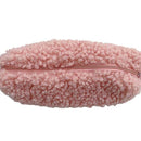 Stationery Storage Plush Pen Case Student School Cosmetic Organizer (Pink)