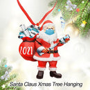Survivor Christmas Ornament Vaccine Pendants Santa Claus Xmas Tree Hanging