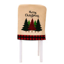 Creative Xmas Chair Covers Cloth Christmas Chair Cap for Home Table Dinner Decor