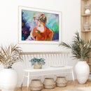 Girl Back Paint By Numbers Kit DIY Frameless Acrylic Art Picture On Canvas