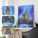 DIY Special Shaped Diamond Painting Cross Stitch Home Decor (DZ220 Castle) Newly