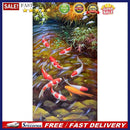 Full Round 5D DIY Diamond Painting Lucky Fish Embroidery Cross Stitch Home De