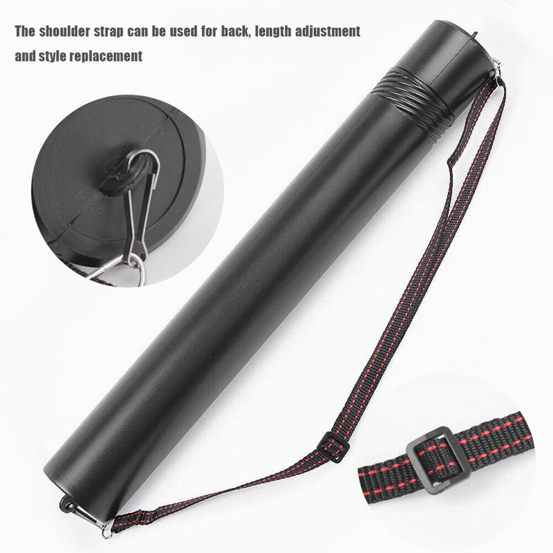 Flexible Plastic Telescopic Document Painting Drawing Art Paper Storage Tube Box