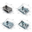 Flange Lug Nuts Self Tapping Spire Clips B Nuts M4 M5 M6 M8 Captive Speed