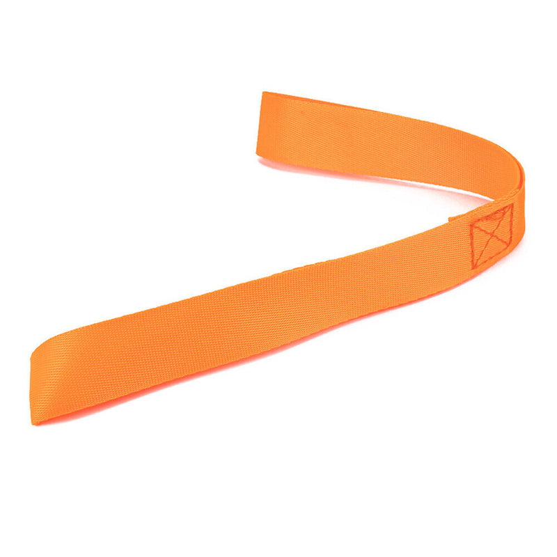 8x 13x1 inch Soft Loop Tie-Down Strap for Securing ATV Motorcycle (Orange) Newly