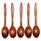 18CM HighQuality Wave Wood Spoon Flatware Kitchen Tool Stir Soup Dessert C4O7