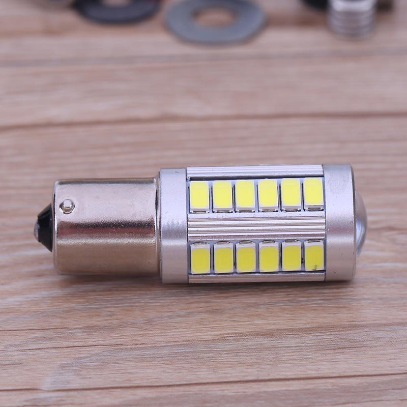 2pcs Car Styling 1156 5630-33SMD Led Car Indicator Brake Light Rear Rev