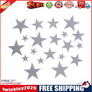 20pcs Cartoon Star Removable Mirrors Wall Stickers Children Room Wall Decor