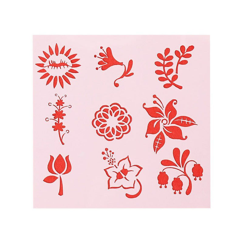 Decorative Embossing Template Scrapbooking Layering Stencils Wall Painting