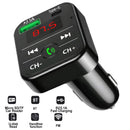 Car Wireless Bluetooth FM Transmitter MP3 Player USB Type-C Fast Charger Adapte`
