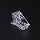 1pc Plastic Reusable Fixing Clamp UV Glue Fixed Clip Salon Manicure Tools