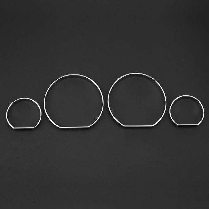 4pcs/set Car Front Dashboard Frame Instrument Panel Frame Styling Parts for E46