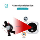 Vision HD Camera Outdoor Doorbell 2.8-Inch LCD Digital Doorbell Camera Night