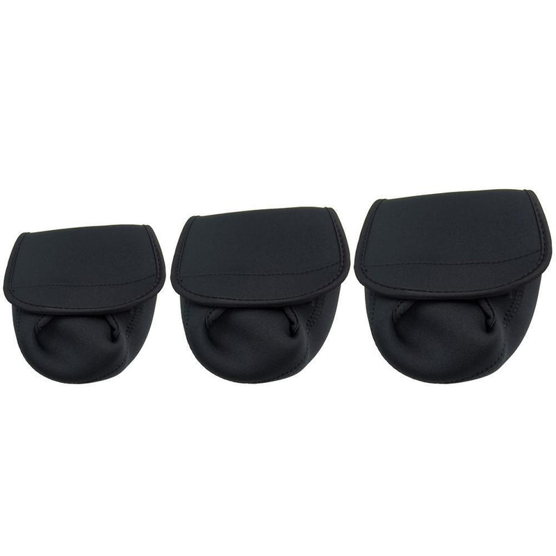 Neoprene Baitcasting Fishing Reel Cover Bag Waterproof Protective Case (L)