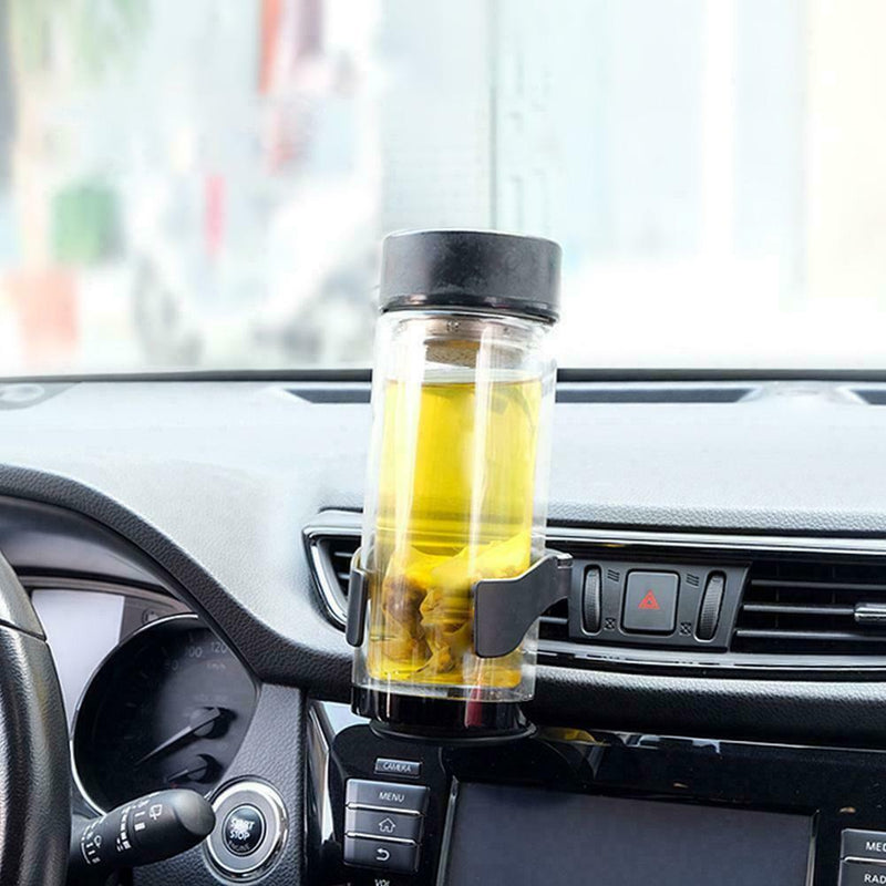 Universal Cup Holder For Car Van Air Vent Holds Bottle Black Drink Can Cup D9B6