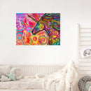 Oil Paint By Numbers Picture DIY Painting Doodle Abstract Acrylic Paint Decor