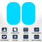 100x150mm Car Rearview Mirror Anti Fog Films+Door Mirror Styling Decals Newly