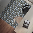 10pcs/set 10cm Retro Pattern Floor Tiles Wall Stickers Home Decoration Art Mural