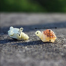 DIY Crafts Garden Bonsai Moss Fish Decoration Mini Turtles Tank Decor Ornaments