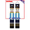 Christmas Nutcracker Soldier Banner Merry Christmas Decorations for Outdoor